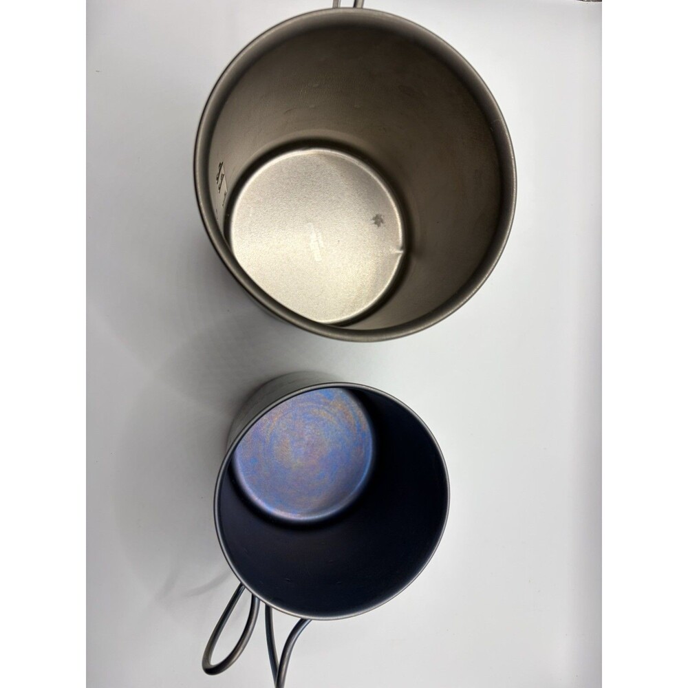 Snow Peak Titanium 450 Mug 700 Pot Ultralight Camping Trek Hunting Backpacking - Picture 6 of 6